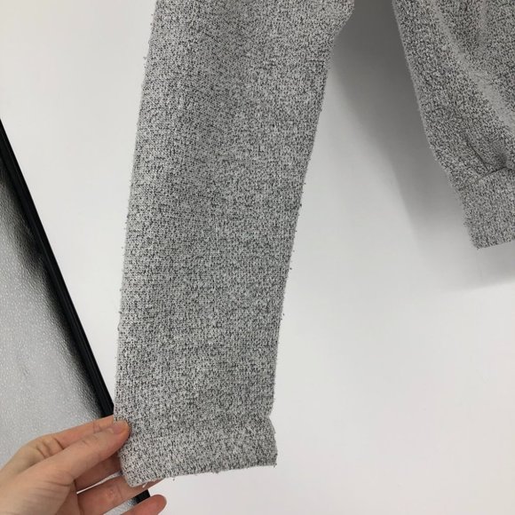 Hoodie heathered grey lightweight full zip hoodie - Picture 6 of 14